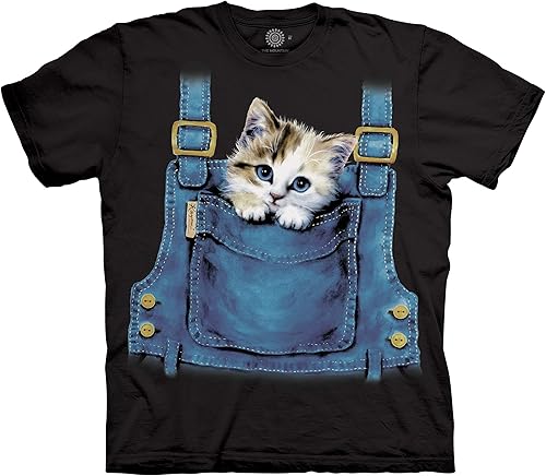 The Mountain Camiseta estándar de gatito para hombre