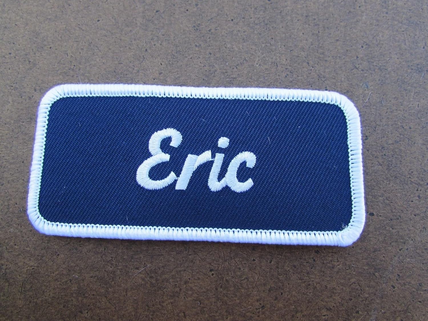 Amazon.com: Name Eric Sewn uniform personal patch : Clothing, Shoes ...