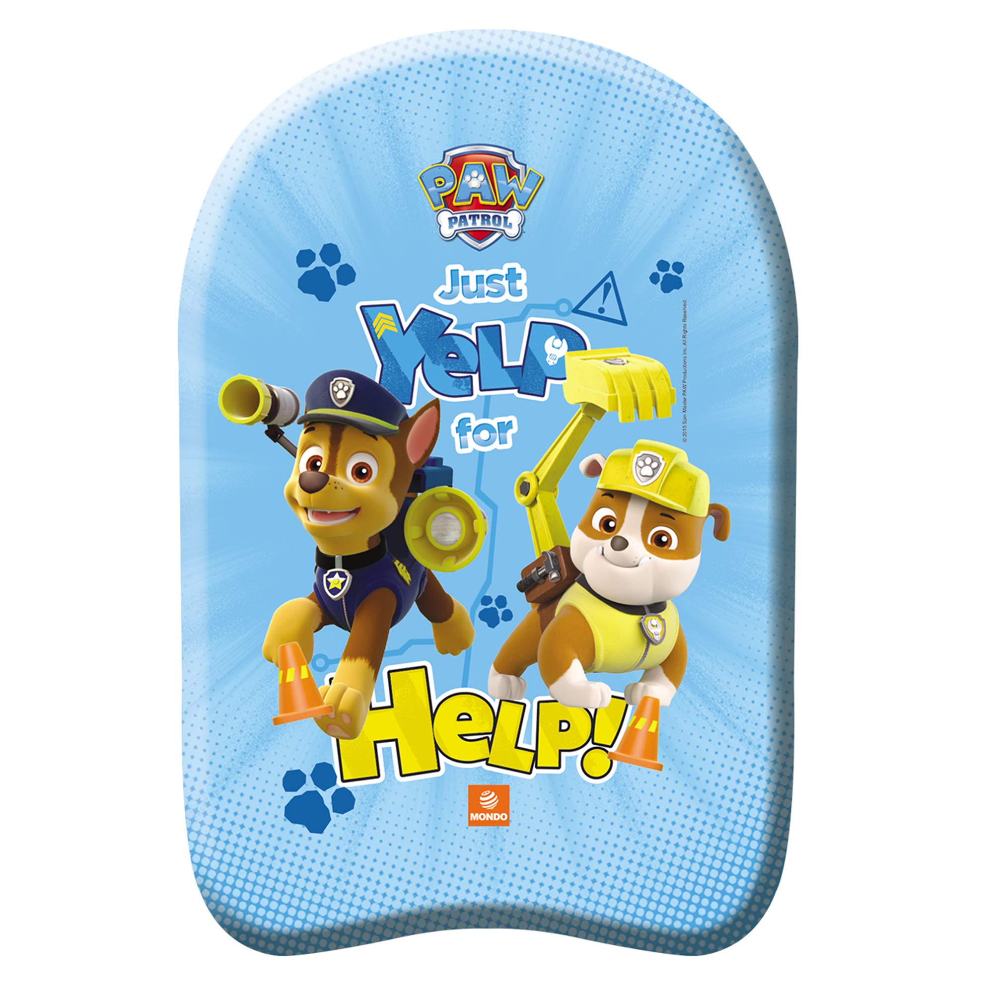Mondo Toys - Kick Board Paw Patrol - Tabla de Surf para Niños 46 cm - 11171