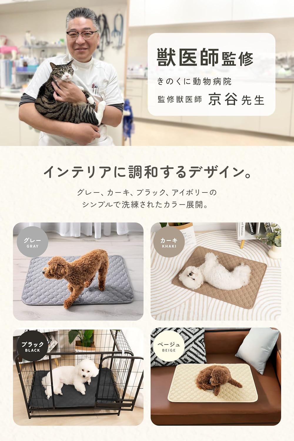 シリコン製トイレマット 滑り止め ペット用アクセサリー 寝室 防水 お手入れ簡単 シリコントイレマット 犬 トイレトレー シリコン製 60×40cm 洗える  ペットマット トイレマット 防水 滑り止め 丸洗い可能 柔らか素材 食事マット兼用 折りたたみ 携帯便利 小型犬 中型犬 肉 ... [いぬのくらし] 犬 ペットシーツ 洗えるトイレマット 小型犬 中型犬 大型犬 獣医師監修 ペット用 おしっこマット 滑り止め 5サ