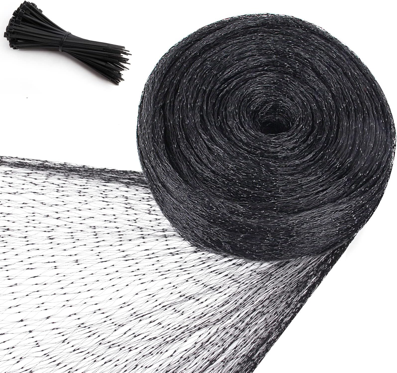 Bird Netting for Garden Protection, 13x32FT Garden Netting w/ 0.8" Mesh, Poul...