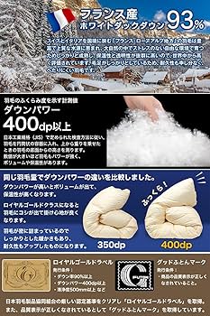 （ダブル）新品＊五ッ星ゴールド＊フランス９３％増量１，７キロ＊二層式＊羽毛布団 ダブル）新品＊五ッ星ゴールド＊フランス93％増量1，7キロ＊