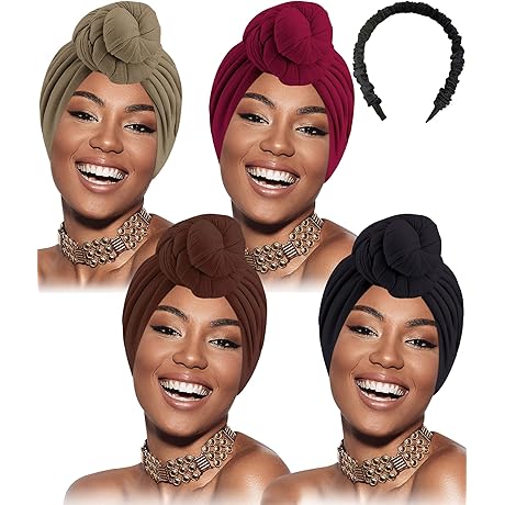 Double Layered Bun Turban: Effortless Style and Comfort for Women