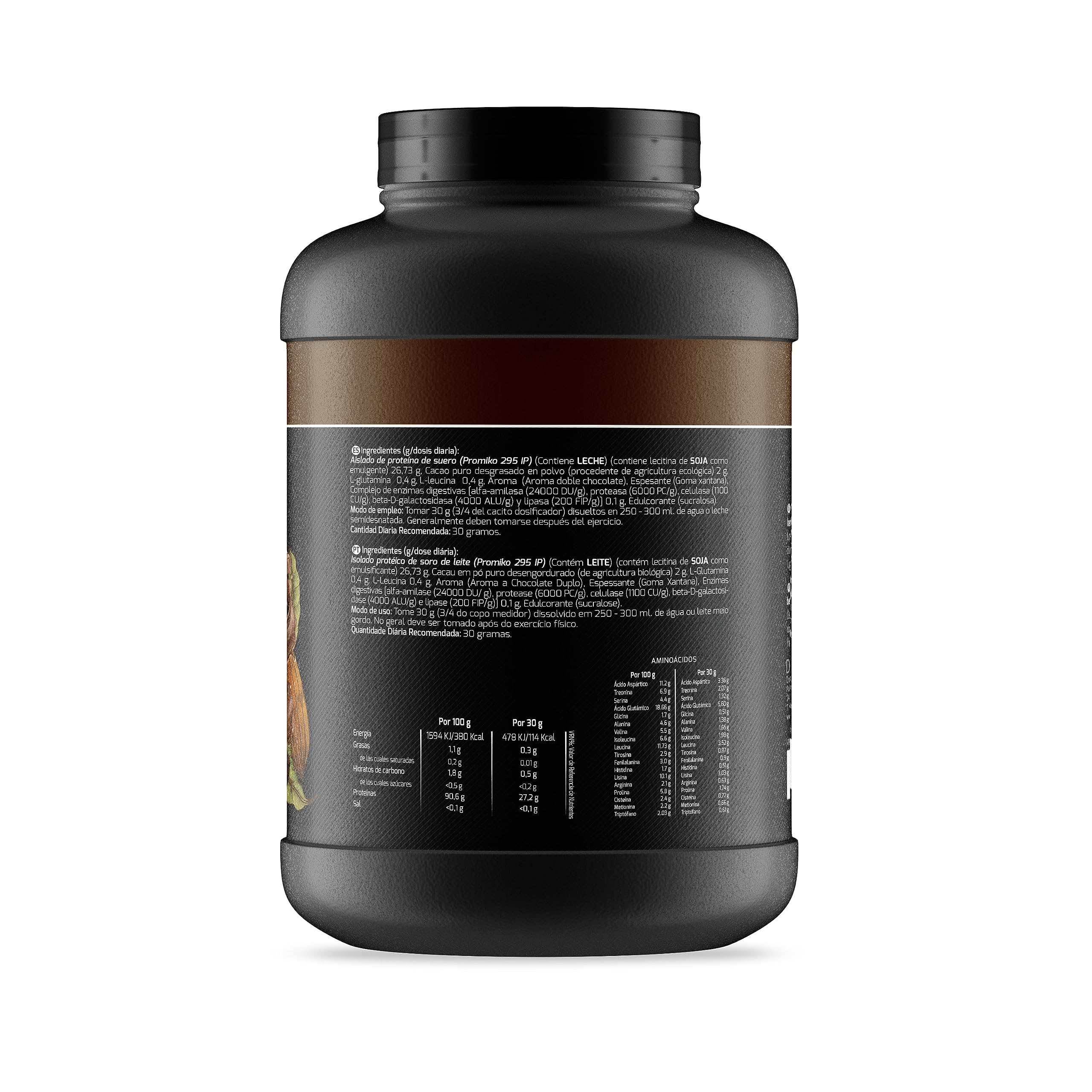 SPORT LIVE Whey protein isolate | Aislado de proteína en polvo | Proteina whey isolada de suero de leche | Proteinas que ayudan a aumentar tu masa muscular | Doble chocolate| 1.600 GR| Drasanvi | Aislado de Proteina de Rapida Absorcion con Bajo Contenido