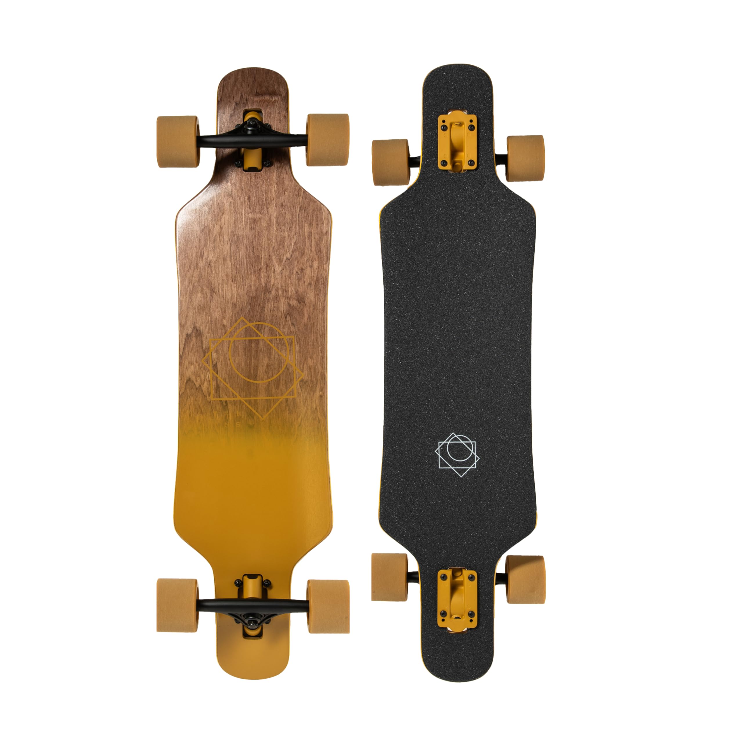 TITUS Longboard – Komplettboard – Longboard Erwachsene, Jugendliche & Kinder, für Einsteiger & Fortgeschrittene