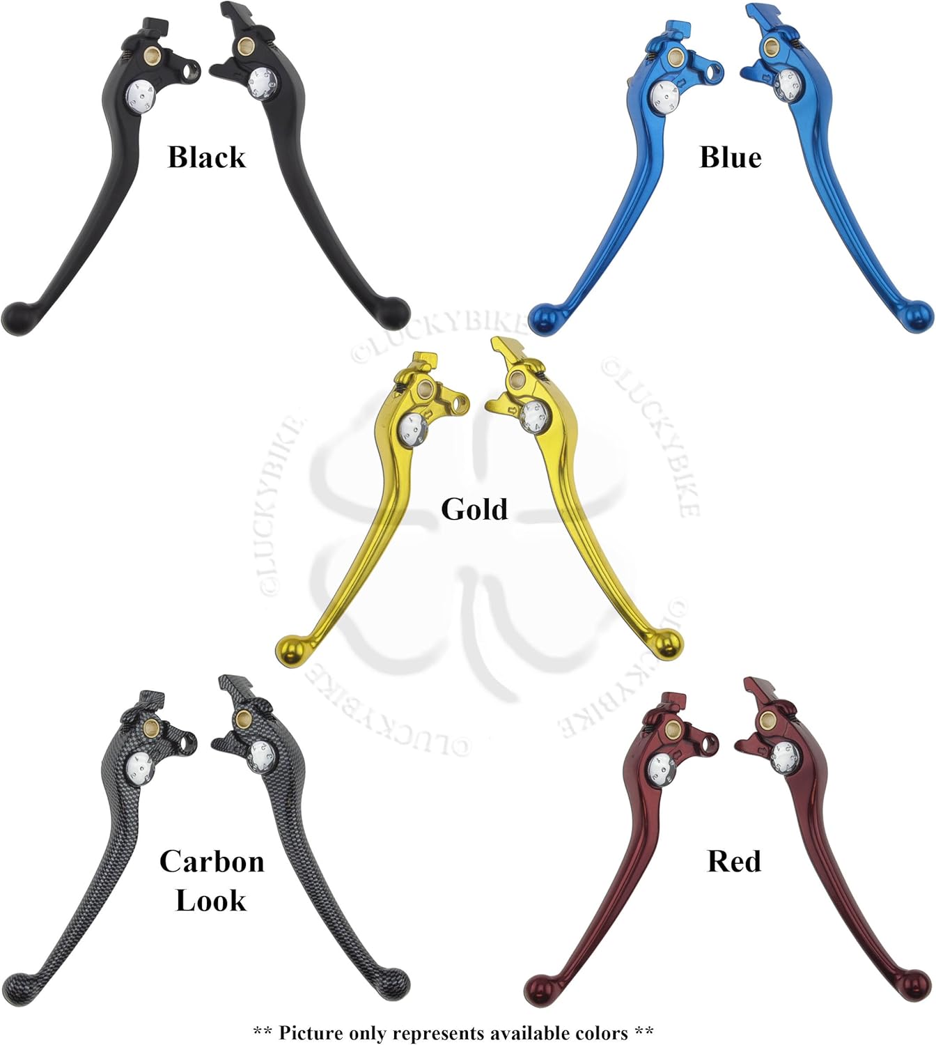 Red Brake & Clutch Hand Levers Hand For Suzuki GSXR 1300 Busa 99+ Handle