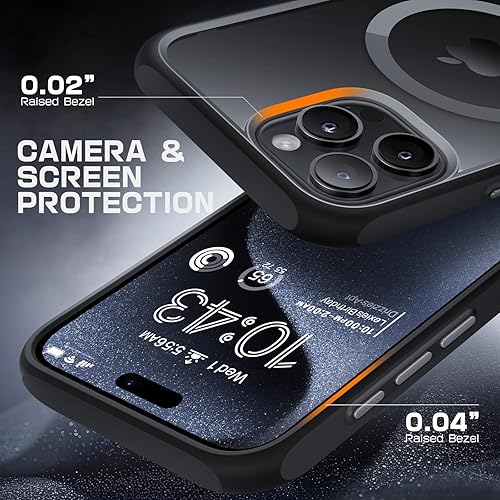 Miniatura 6 de SUPCASE Funda para iPhone 15 Pro Max (Unicorn Beetle Mag), compatible con MagSafe Protección de grado militar Funda protectora delgada y