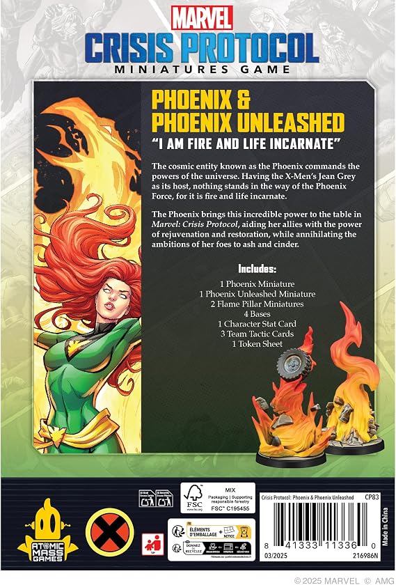 Marvel: Crisis Protocol Phoenix & Phoenix Unleashed Character Pack
