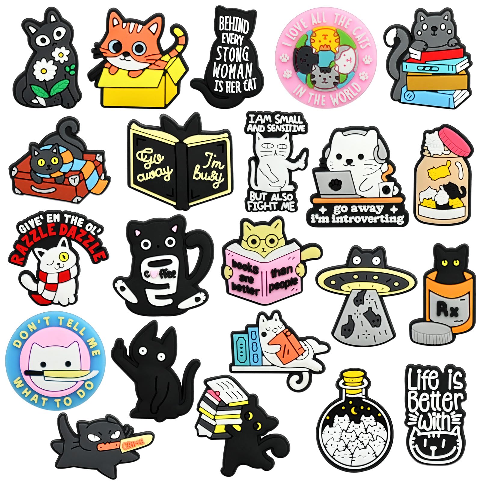 Cute Pins Bulk,Funny Backpack Pin Lapel Badge Pins Set for Jackets,Hats,Backpack