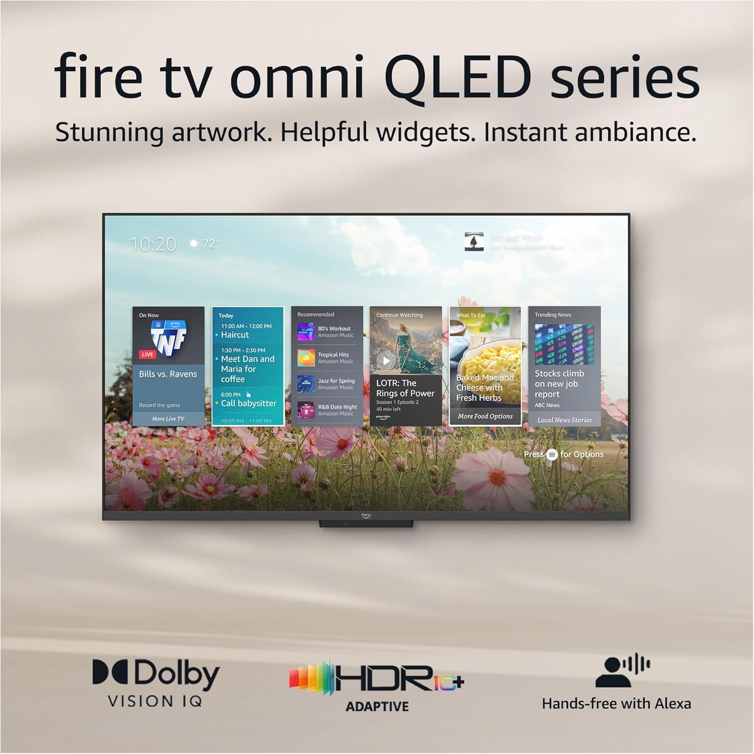 Fire TV 50" Omni QLED Series 4K UHD smart TV | Amazon