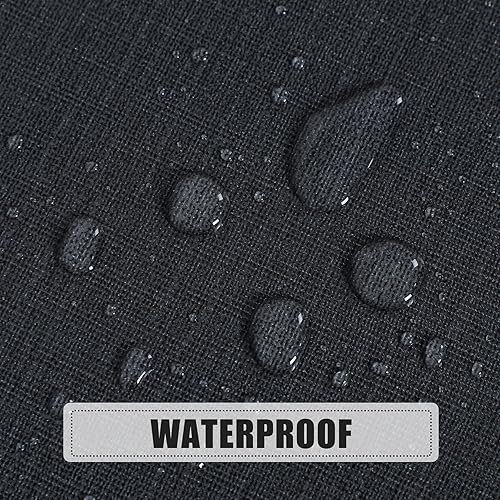 Miniatura 233 de sancua - Mantel rectangular de PVC 100 % impermeable, 54 x 54 pulgadas, vinilo a prueba de aceite, derrames, fácil de limpiar con un paño, para