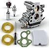 Carburador 235 240 compatible con motosierra Husqvarna 120 236 235E 240E 236E, reemplaza 545072601 574719402 586936202, para Jonsered CS2234 CS2234S CS2238 CS2238S C1T-W33C con kit de afinación 1