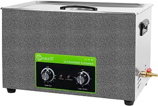 ONEZILI Ultrasonic Cleaner 30L, Upgraded Large Ultrasonic Parts Cleaner, High Power 600W for Cleaning Gun Parts Carburetor Fuel Injector Brass Motor Repair Tool, Ultrasonic Carburetor Cleaner