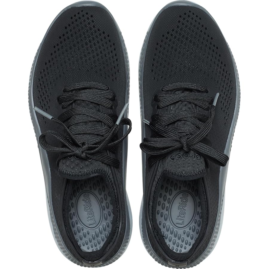 新品 CROCS literide 360 pacer 26cm Amazon.com | Crocs LiteRide 360 Pacer Black/Slate Grey 4 M