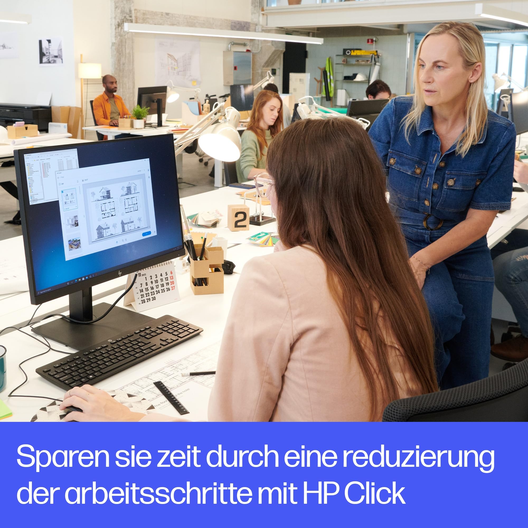 HP DesignJet T850 91 cm (2Y9H2A), Multifunktions-Großformatdrucker, Plotter, Scanner mit Frontladung, Standard A4-A0, 90 A0-Drucke/Stunde, Wi-Fi, Ethernet, 2 Jahre Garantie, Click, Schwarz