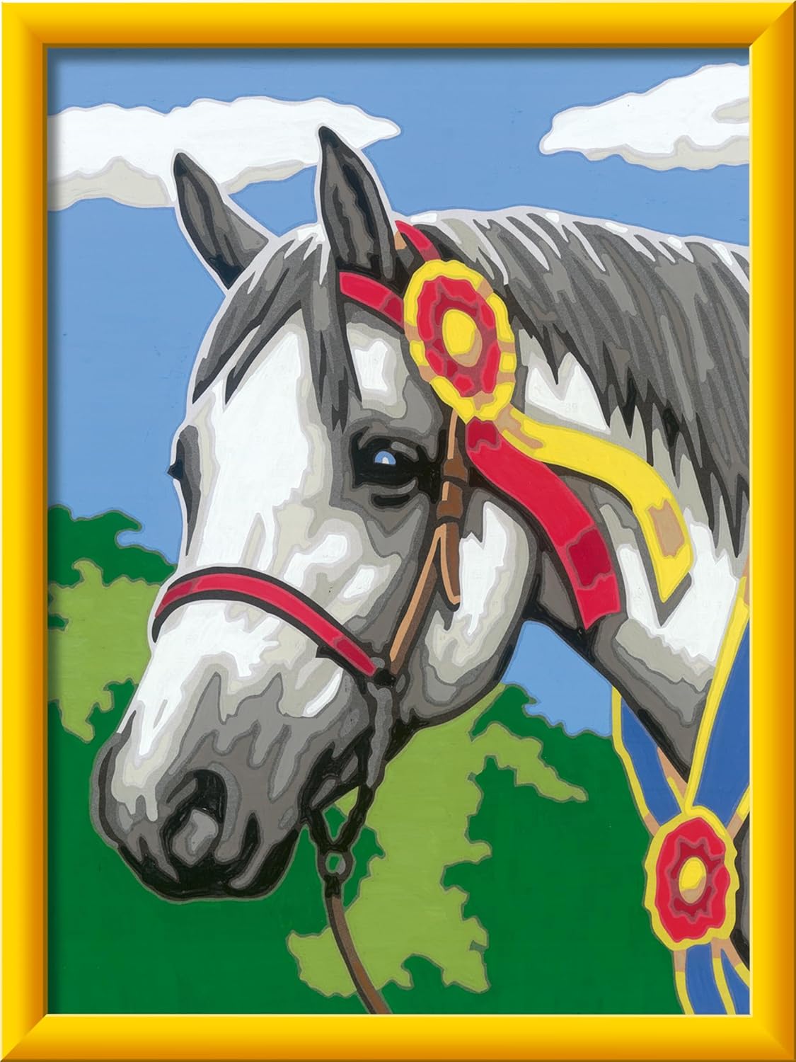 Ravensburger - Show Horse CreArt Paint by Numbers Kit | Fun & Easy DIY Art for Kids Age 9+ | Creative Gift Idea for Birthdays & Holidays