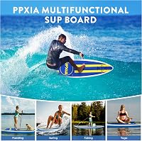 PPXIA Felfújható SUP Deszka 320cm 200kg Terhelhetőség Komplett Kiegészítésekkel 3