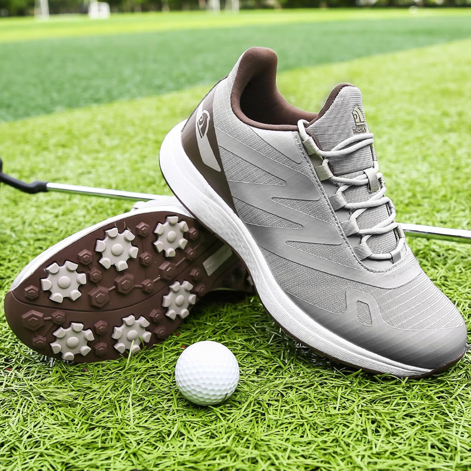 [YOMIN SONGU] ゴルフシューズ メンズ スパイクレス 4e 幅広 防水スニーカータイプ 軽量 おしゃれな カジュアル 男