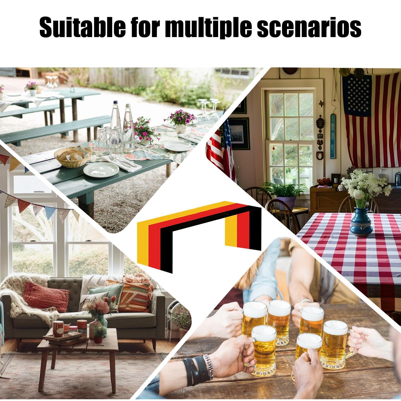 Amazon｜ドイツ国旗テーブルクロス、ドイツ国旗テーブルクロス, ドイツ