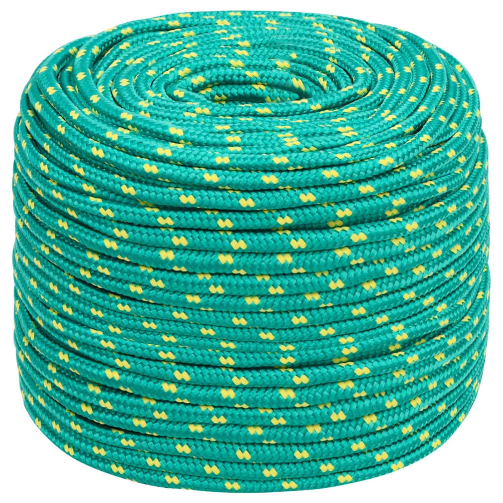 Kanirope Pp Rope Kanirope® Corde Cordage PP Polypropylène MULTIBRAID 4mm 100m Olive (2802) Tressée Braided Polypropylene Rope Line