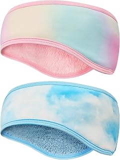 Kids Winter Ear Headband for Girls Boys Thick Fleece Ear Warmers | Lightweight soft children warmers ear muffs for cold weather, windproof kids ear covers for running,cycling,daily activities