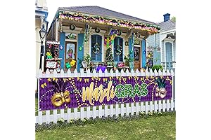Vibrant Mardi Gras Banner for Unleashing a Carnival Celebration