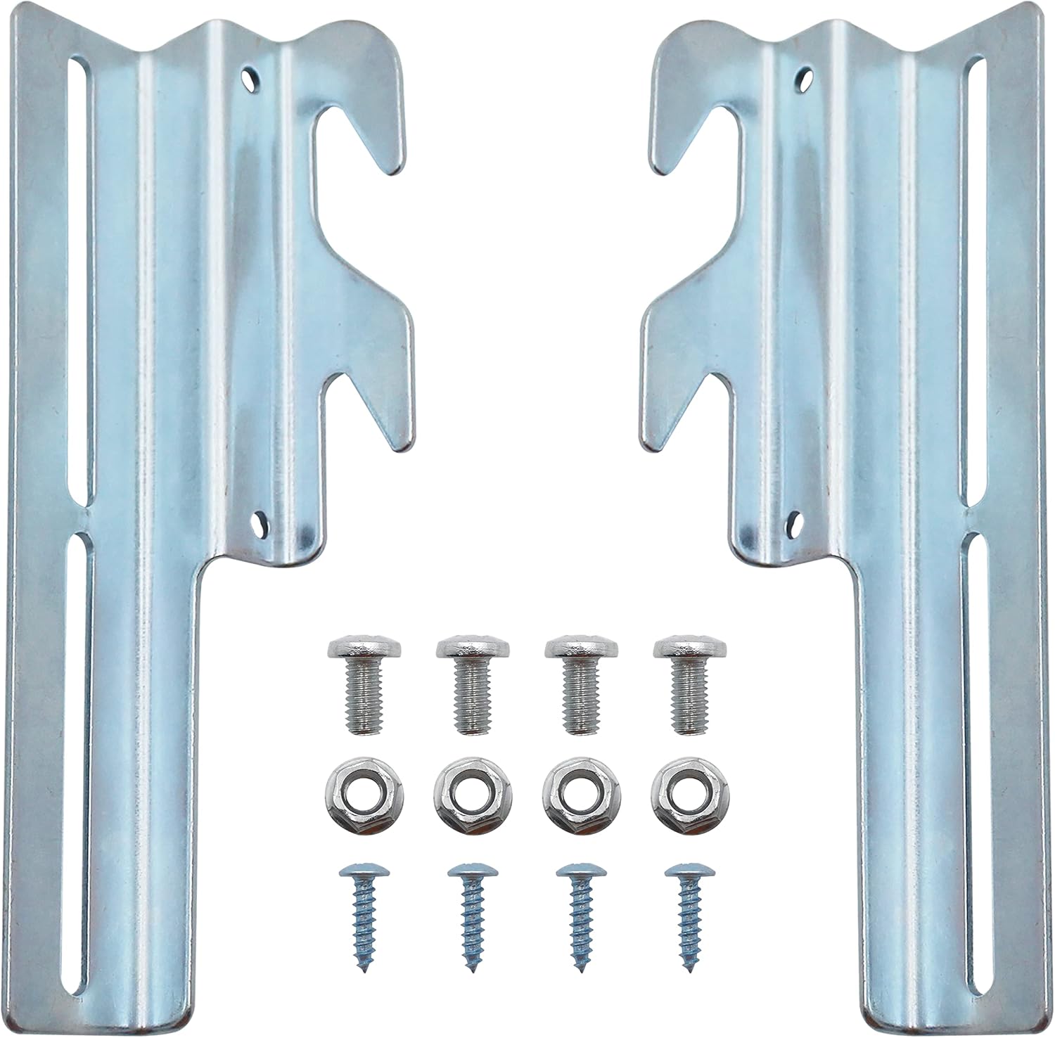 711 BoltOn to HookOn Bed Frame Conversion Brackets with Hardware Hook