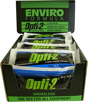 Opti-2 2 Cycle Oil with Fuel Stabilizer 3.2 Oz., pack of 28