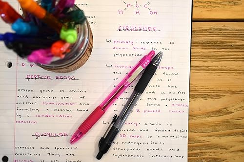 Vista 9 de Zebra Pen Z-Grip - Bolígrafo retráctil, tinta negra y azul que fluye suavemente, punta media de 0.039 pulgadas, suministros escolares, suministros