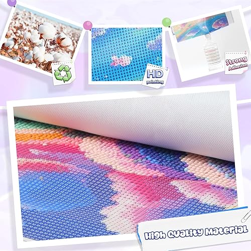 Miniatura 5 de Kit de pintura de diamante de labrador de perro negro para adultos y niños, pintura de diamante 5D, manualidades para decoración de pared del hogar,