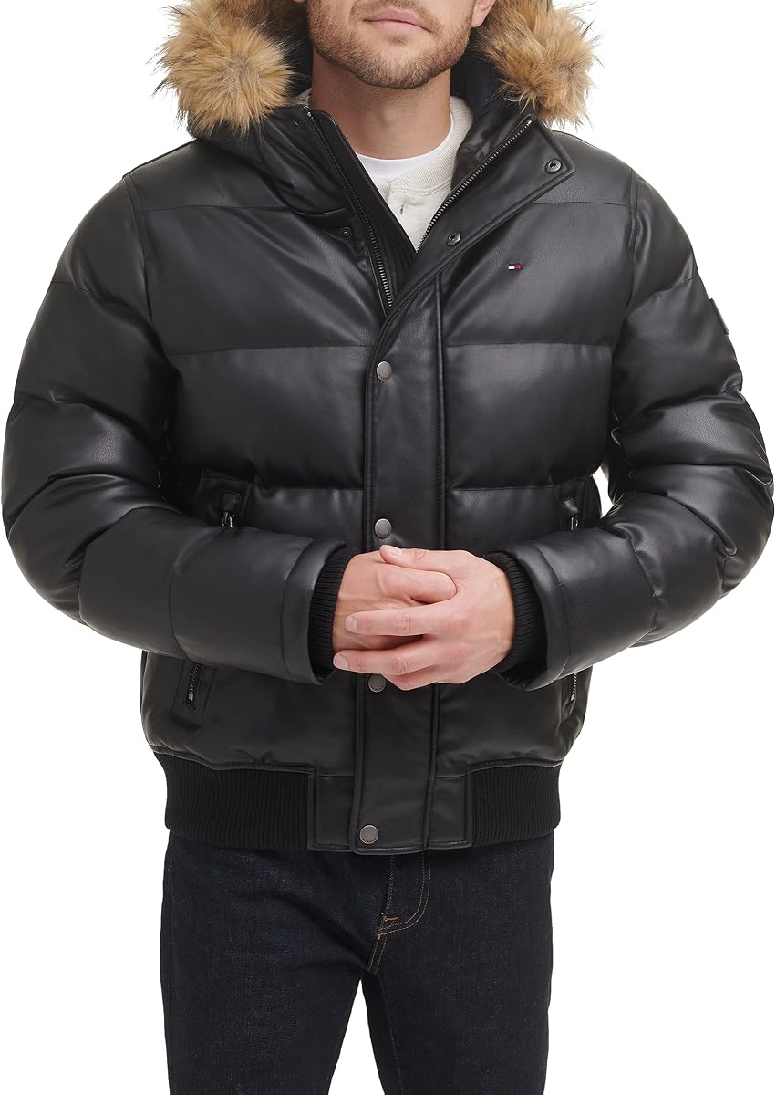 Chaqueta bomber acolchada Arctic Cloth para hombre (estándar, grande y alta)