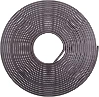 Vista 4 de Zeus 66022 - Rollo de cinta magnética ancha y flexible autoadhesivo industrial