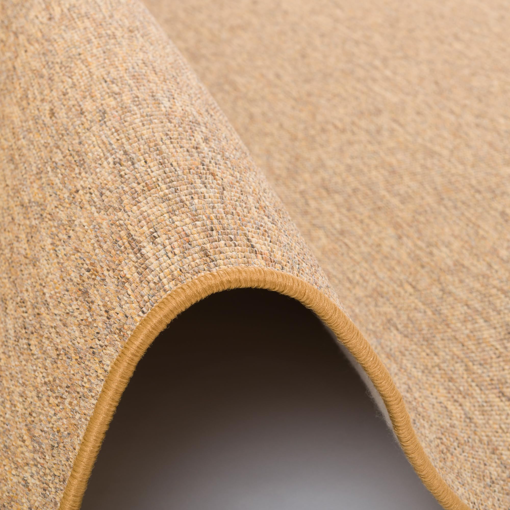 Snapstyle Natur Sisal-Optik Teppich Taff Nuss Rund 7 Größen