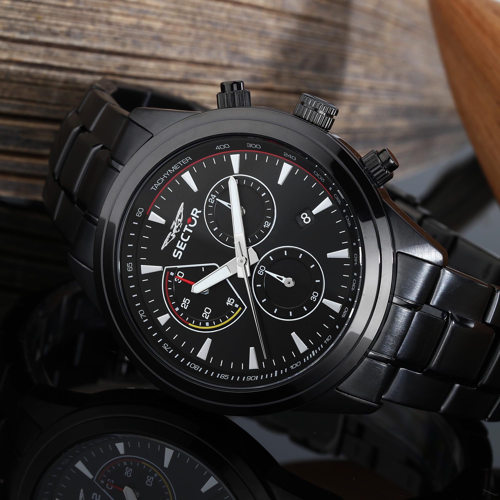 Sector No Limits 670 Orologio Uomo, Cronografo, Analogico - 40x34,7 mm