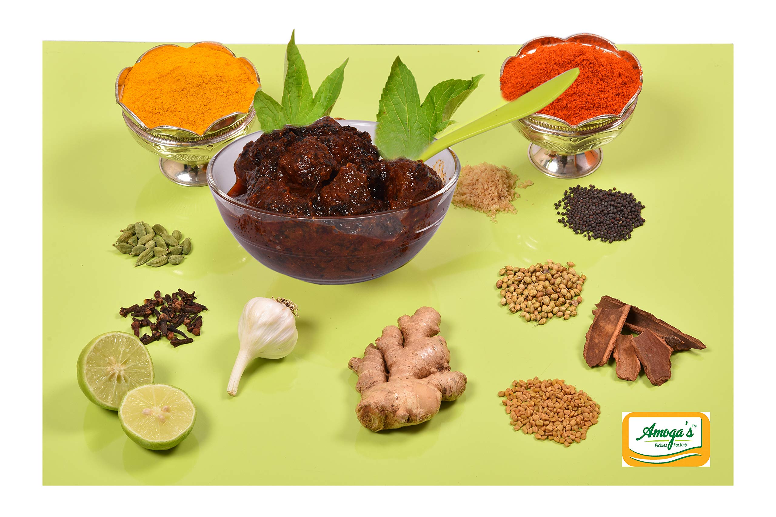 Buy Amoga's Pickles Factory Andhra Style Homemade Fresh Gongura/Sorrel