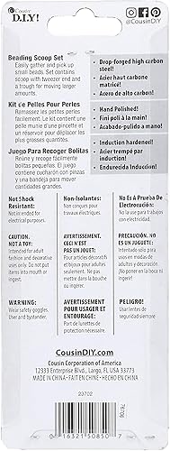 Miniatura 2 de Cousin Cucharas de abalorios para manualidades y joyas, 2 unidades