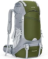 Vista 1 de HOMIEE 50L Hiking Backpack Travel Bag Waterproof Camping Rucksack with Rain Cover Lightweight Backpacking Backpack