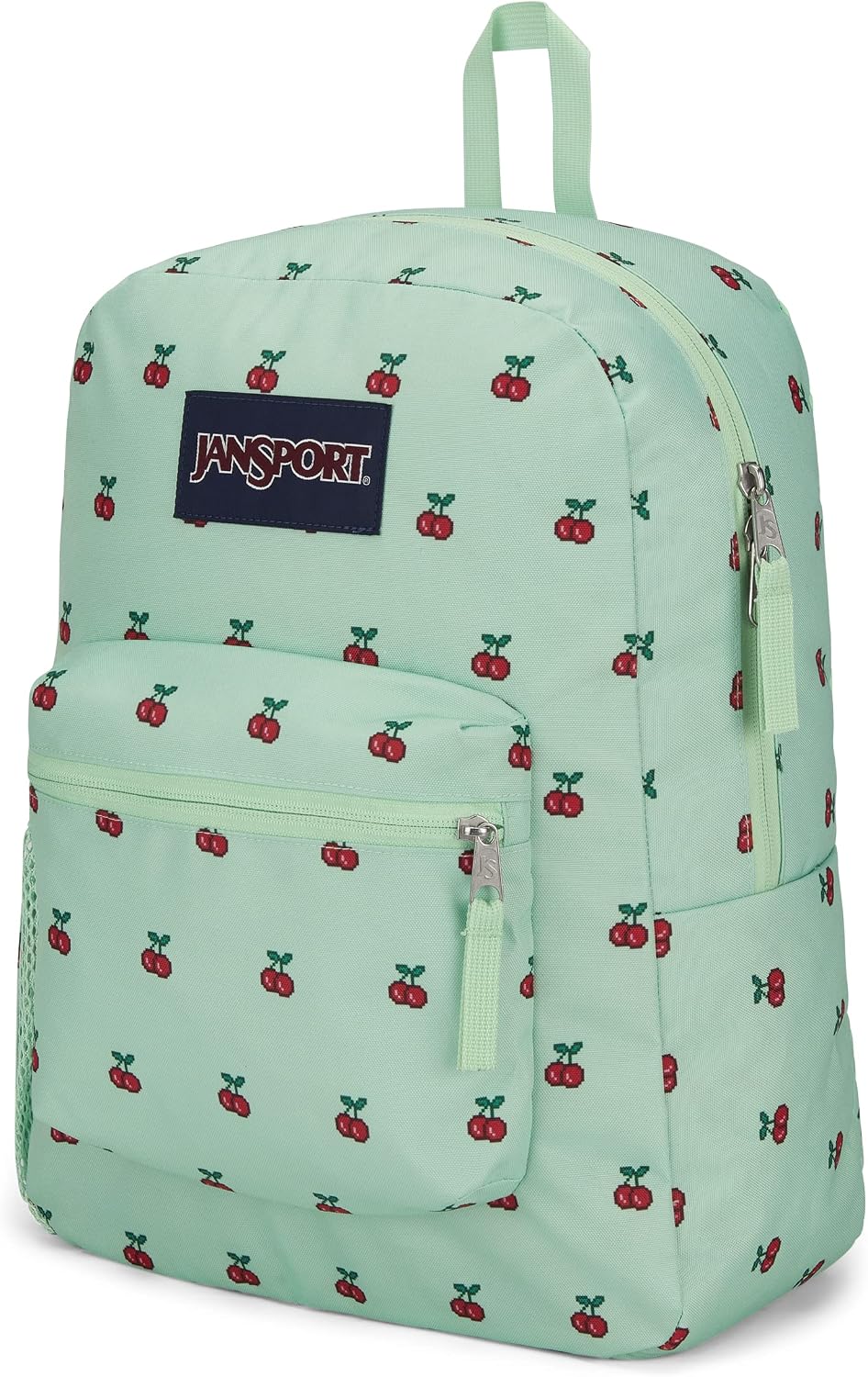 JanSport JS0A47LW93L Cross Town 8 Bit Cherries