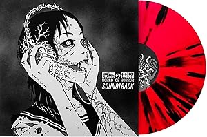 World of Horror Soundtrack - Translucent Red with Black Starburst Colored Wax Variant