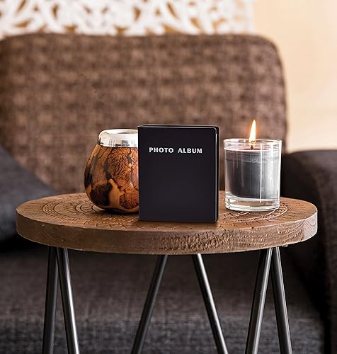 Miniatura 6 de Better Office Products Álbum de fotos para fotos de 4 x 6 pulgadas, mini carpeta de fotos de tapa dura de 2 anillas, capacidad para 36 fotos de 4 x