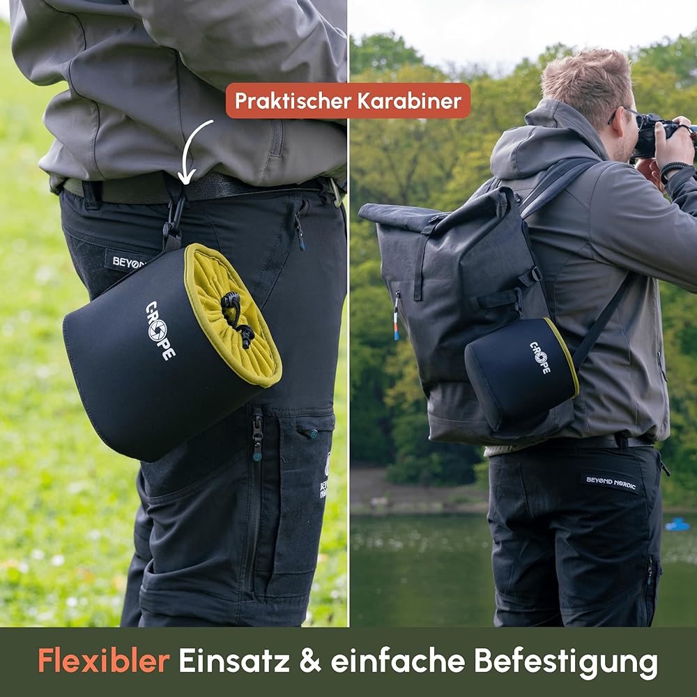 Étui Pour Objectif - C-ROPE - Néoprène Avec Doublure En Polaire