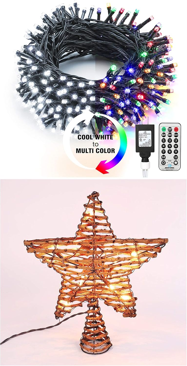 Brizled 200 LED Cool White & Multi Color Changing