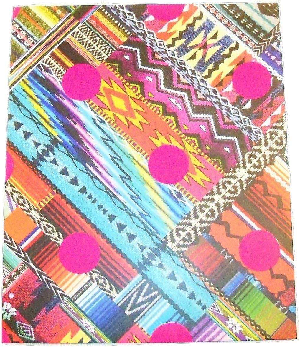 Gaucho GlamGaucho Glam Paperchase Embellished Two Pocket Paper Folder (Aztec-Inspired Design)