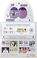 Vista 6 de TAMAGOTCHI 42902 Bandai Pix La próxima generación de mascotas de realidad virtual con cámara, juegos y personajes coleccionables cielo, morado