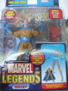 Marvel Legends Giant Man Series Sentry Dark Mustard Variant