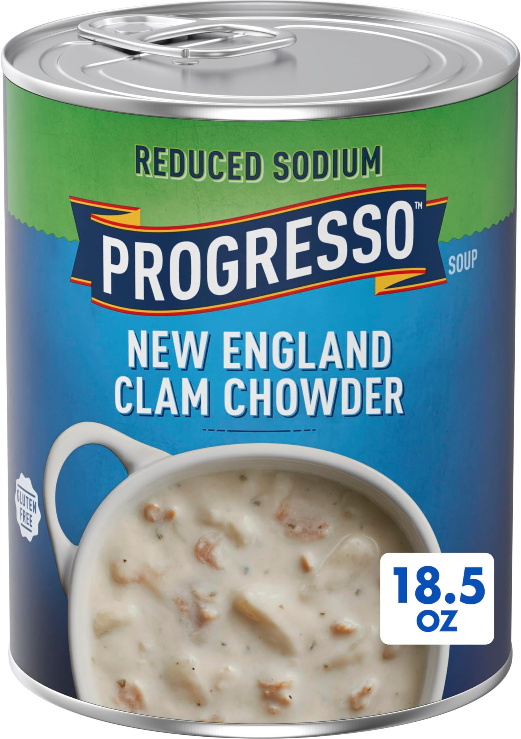Progresso New England Mussel Soup Reduced Sodium Canned Soup 18 oz