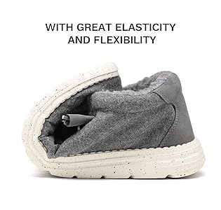 Amazon.com | Bruno Marc Men's Breeze Slip-on Faux Fur Lined