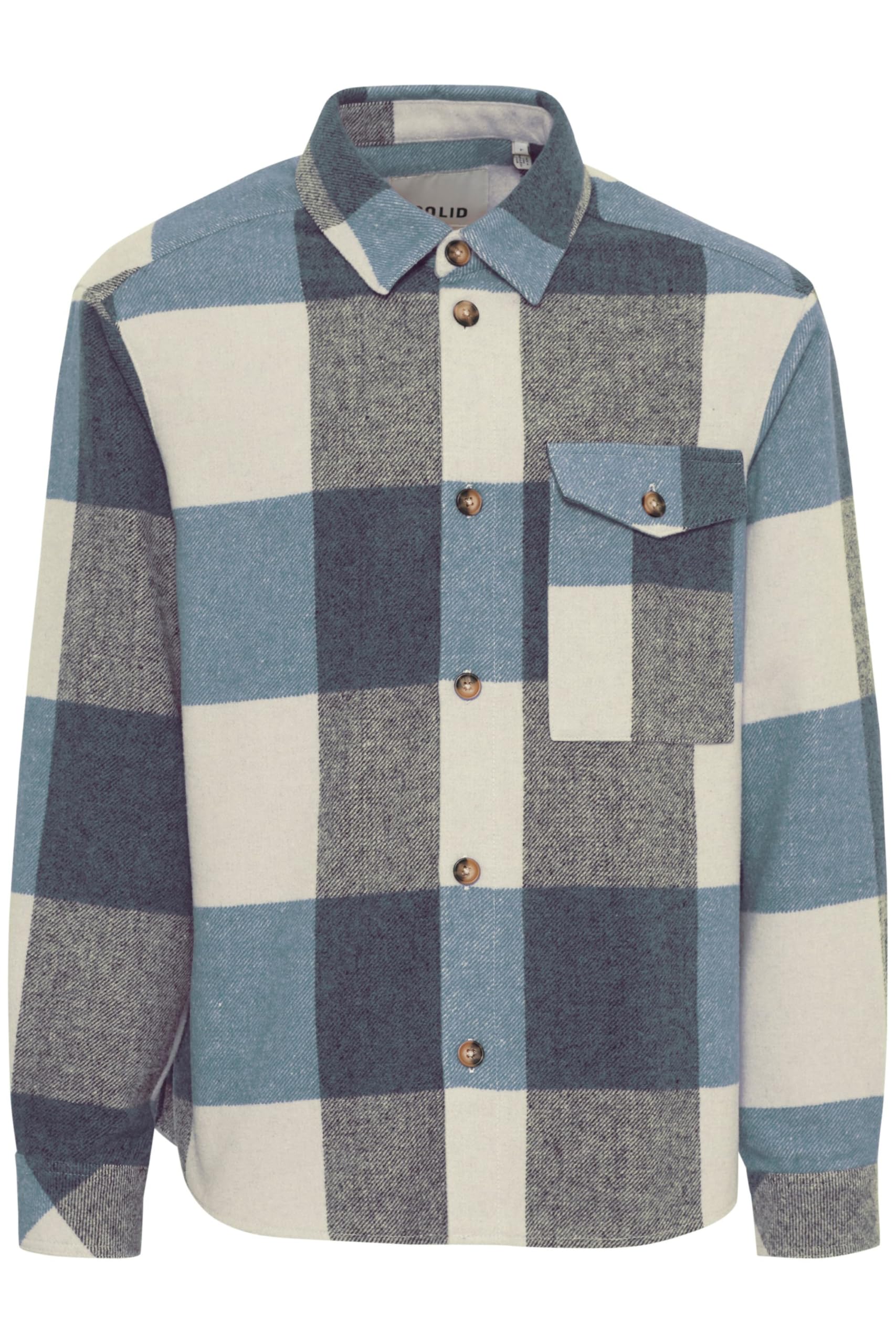 !Solid SDMANHEIM Herren Übergangsjacke Herrenjacke Jacke Hemdjacke Knopfleiste oversize relaxed fit