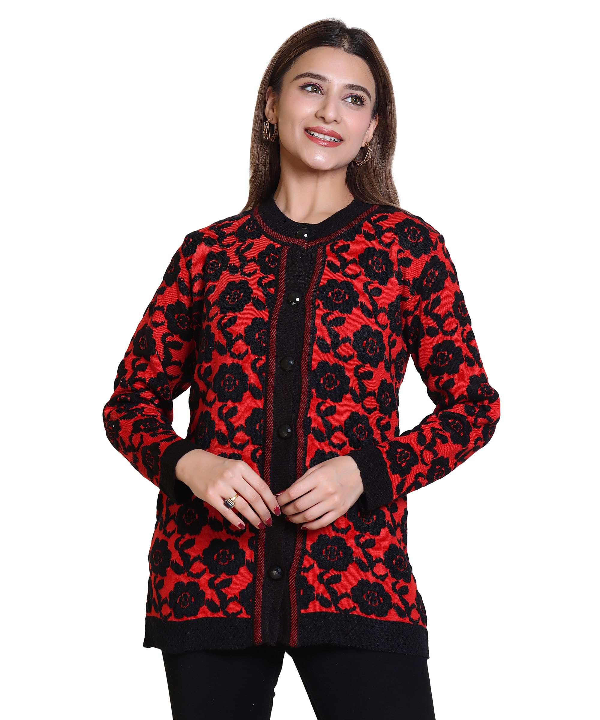 grand line Winter WEAR Acrylic Lady Cardigan/Sweater for Women for Casual and Evening OUTINGS-picture-46