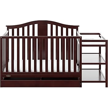 graco solano 4 in 1 convertible crib with drawer espresso